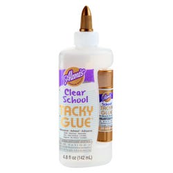 Image for Aleene's Clear School Tacky Glue with Glue Stick from School Specialty