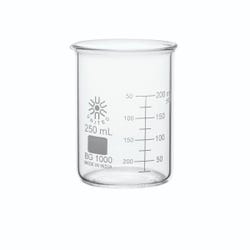 Image for United Scientific Beakers, Low Form, Borosilicate Glass, 250ml from School Specialty
