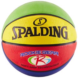 Image for Spalding Rookie Gear Youth 27-1/2 Inch Basketball, Multi-Colored from School Specialty