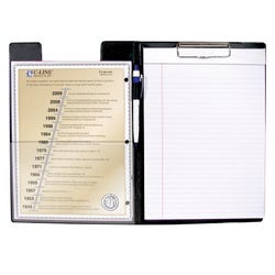 Image for C-Line Clipboard Folder, Black from School Specialty