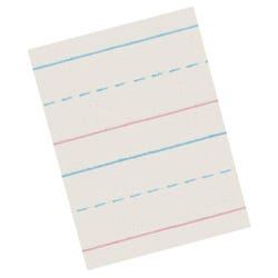 Image for School Smart Zaner-Bloser Paper, 7/8 Inch Ruled, 10-1/2 x 8 Inches, 500 Sheets from School Specialty