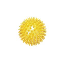 Image for CanDo Soft Bumps Spike Massage Ball, 6 Inch Diameter, Yellow from School Specialty