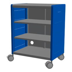 Image for Classroom Select Geode Medium Cabinet, Double Wide with Shelves from School Specialty