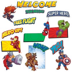 Image for Eureka Marvel Super Hero Adventure Welcome Bulletin Board Set, 24 Pieces from School Specialty