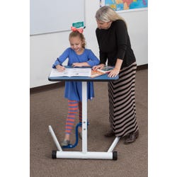 Image for KIDSFIT KC-11 Single Standing Desk With Foot Fidget from School Specialty