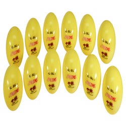 Image for Sportime Inflatable All-Balls, Multi-Purposes, 3 Inches, Yellow, Set of 12 from School Specialty