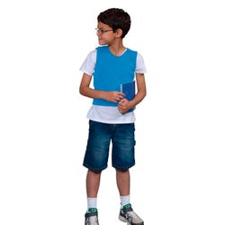 Image for Abilitations Deep Pressure Sensory Vest, XX-Small, 20 x 12 Inches, Blue from School Specialty
