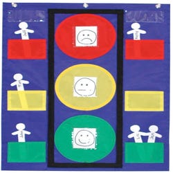 Image for Carson Dellosa Stoplight Pocket Chart, 14-1/2 x 11-1/2 Inches from School Specialty