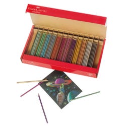 Image for Faber-Castell Metallic Colored EcoPencils School Pack, 12- Assorted Colors, Set of 240 from School Specialty