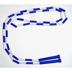 Image for Sportime Jump Rope with Plastic Links, 9 Feet, Blue from School Specialty