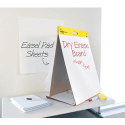 Image for Post-it Self-Stick Easel Pad and Dry Erase Board, 20 x 23 Inches, Unruled, 20 Sheets from School Specialty