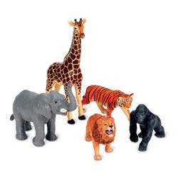 Learning Resources Jumbo Jungle Animals, Set of 5 Item Number 1290859