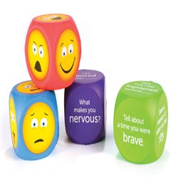 Image for Learning Resources Emoji Cubes, Set of 4 from School Specialty
