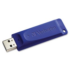 Image for Verbatim Classic USB Flash Drive, 64 GB, Blue from School Specialty