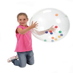 Image for Gymnic Visualizer Ball, 19-1/2 Inches, Transparent from School Specialty