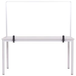 Image for Bi-silque Glass Countertop Barrier with Frame, 36 x 44 Inches from School Specialty