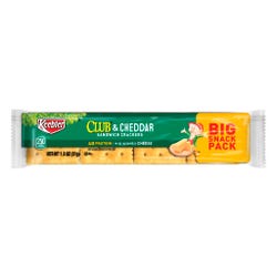 Image for Club and Cheddar Sandwich Cracker, 1.8 oz, Pack of 12 from School Specialty