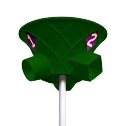 Image for Action Play Systems Triple Shoot with 7 Foot Pole, Green from School Specialty