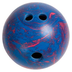 Image for Champion Lightweight Bowling Ball, 5 Pounds, Blue and Red Swirl from School Specialty