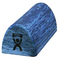 Image for CanDo Half Round Foam Roller, 6 x 12 Inches, Blue Marble from School Specialty