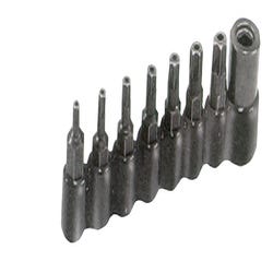 Image for Lisle Tamperproof Torx Bit Set with 1/4 in Drive Bit Holder, Set of 7 from School Specialty