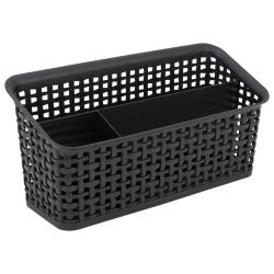 Image for Advantus Plastic Weave Valet, Black from School Specialty