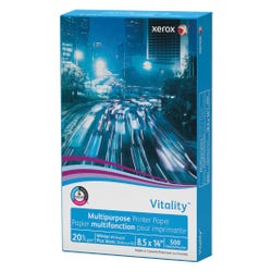 Image for Xerox Vitality Copy Paper, 8-1/2 x 14 Inches, 20 lb, White, 500 Sheets from School Specialty