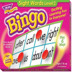 Image for Bingo Game - Sight Words - Level 2 from School Specialty