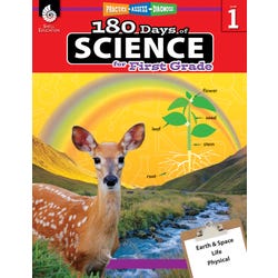 Image for Shell Education 180 Days of Science Book, Grade 1 from School Specialty