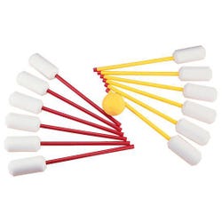 Image for Spongee Polo Set, Red/Yellow, Set of 13 from School Specialty
