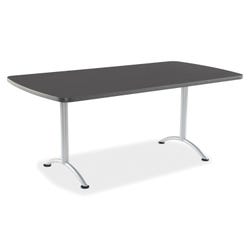 Image for Iceberg Graphite ARC Rectangular Table, 30 x 36 x 72 in from School Specialty