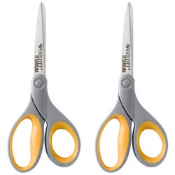 Image for Westcott Titanium Bonded Straight Scissors, 8 Inches, Pack of 2 from School Specialty
