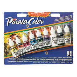 Image for Jacquard Acid-Free Pinata Color Exciter Pack, 1/2 Ounce, Assorted Color, Set of 9 from School Specialty