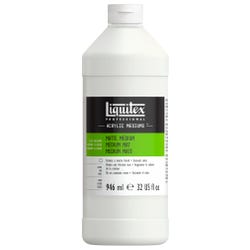 Liquitex Acrylic Medium, 1 Quart Squeeze Bottle, Matte Item Number 403933