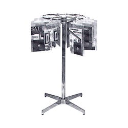 Image for Monaco 1-Tier Revolving Floor Stand for HangUp Bags, 20 x 40 Inches from School Specialty