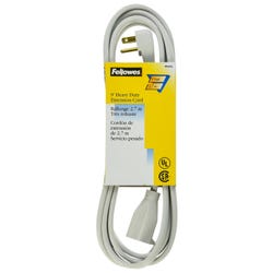 Image for Fellowes 1 Outlet 3-Prong Heavy Duty Indoor Extension Cord from School Specialty