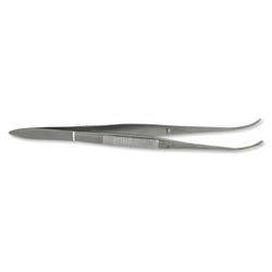 Frey Scientific Premium Grade Fine Point Forceps with Curved Tips, Item Number 583194