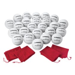 Image for FlagHouse Rubber Volleyballs, Super Set of 24 from School Specialty