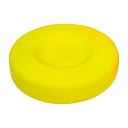 Image for DOM SuperSafe Floor Hockey Puck, Yellow from School Specialty