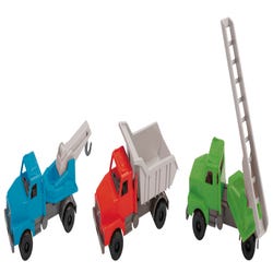 Image for Dantoy Heavy Duty Working Trucks, Set of 3 from School Specialty