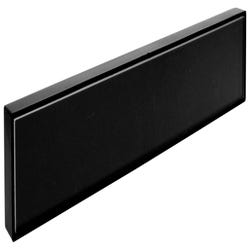 Lorell Snap Plate Architectural Sign, 10 x 2 x 3/5 Inches, Black, Item Number 2025895