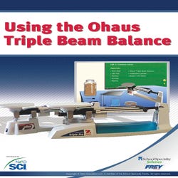 Image for NeoSCI Ohaus Triple Beam Balance Virtual Lab Software Individual License CD from School Specialty