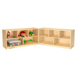 Image for Childcraft Mobile Hide-Away Toddler Cabinet, 95-1/2 x 14-1/4 x 24 Inches from School Specialty