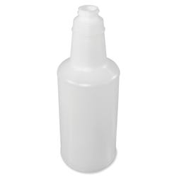 Image for Genuine Joe Cleaner Dispenser Plastic Bottle Pack, 32 Ounces, Translucent, Pack of 12 from School Specialty