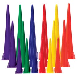 Image for Colored Cone, Medium-Weight, 9 Inch, Yellow from School Specialty
