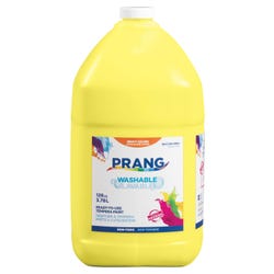 Prang Ready-to-Use Washable Tempera Paint, Gallon, Yellow Item Number 405820