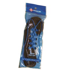 Image for Elastic Shoe Laces, Brown, 2 Pair from School Specialty