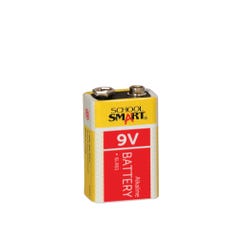 Image for School Smart 9V Alkaline Battery from School Specialty