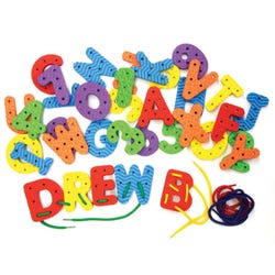 Image for Wonderfoam Lacing Letters and Numbers Set from School Specialty