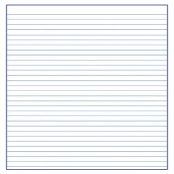 Image for Ruled Writing Paper, 8-1/2 x 11 Inches, No Margin, White, 500 Sheets from School Specialty